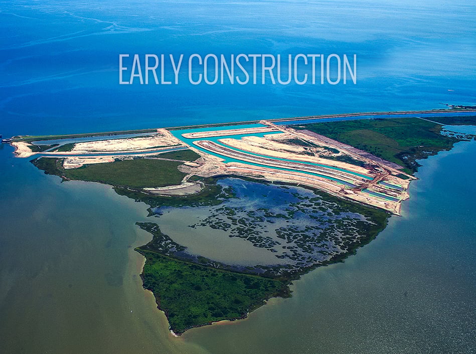 Grand Cay Early Construction